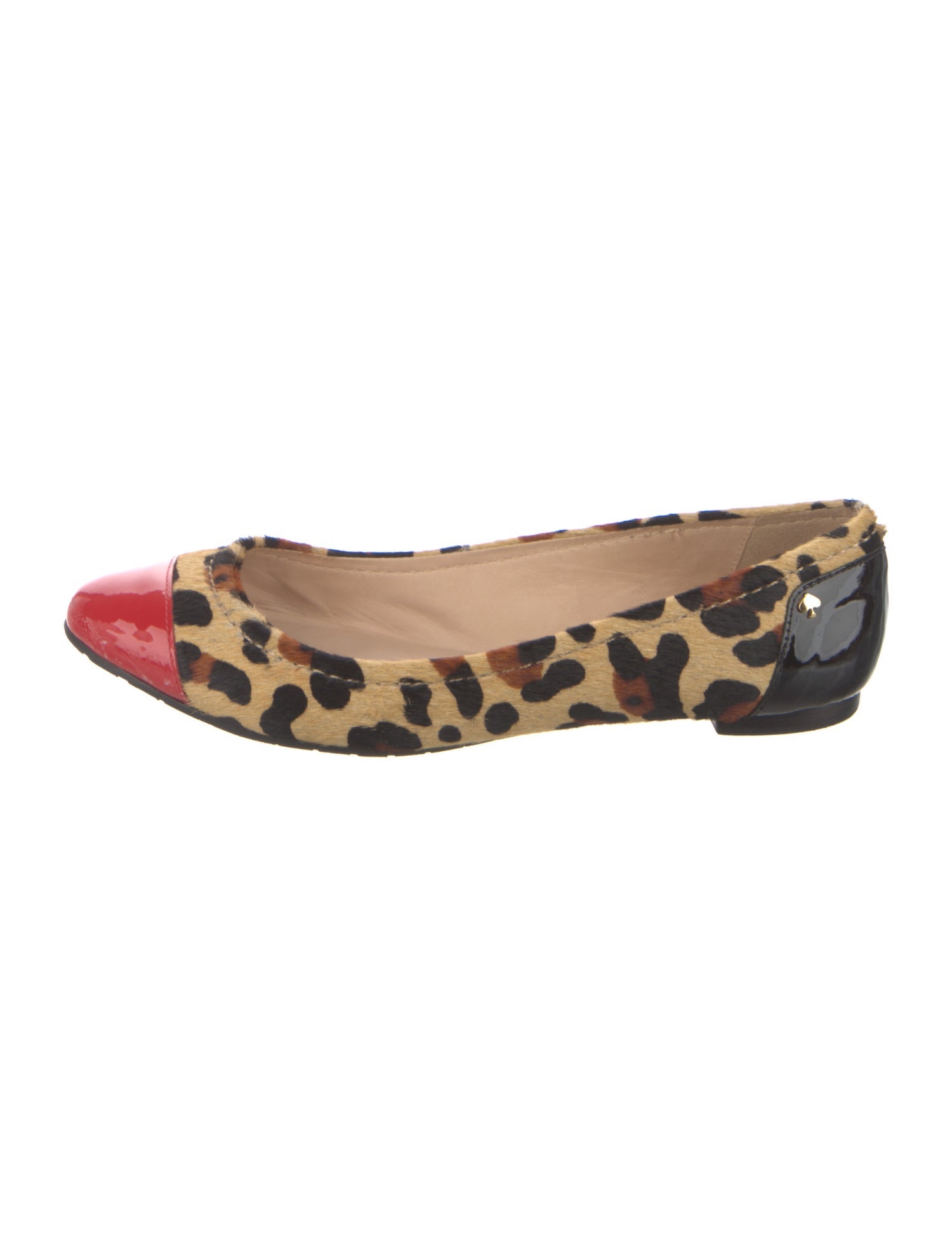Kate Spade New York Ponyhair Animal Print Ballet Flats