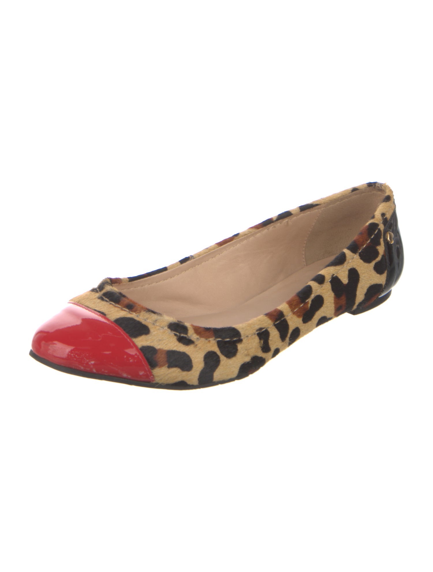 Kate Spade New York Ponyhair Animal Print Ballet Flats