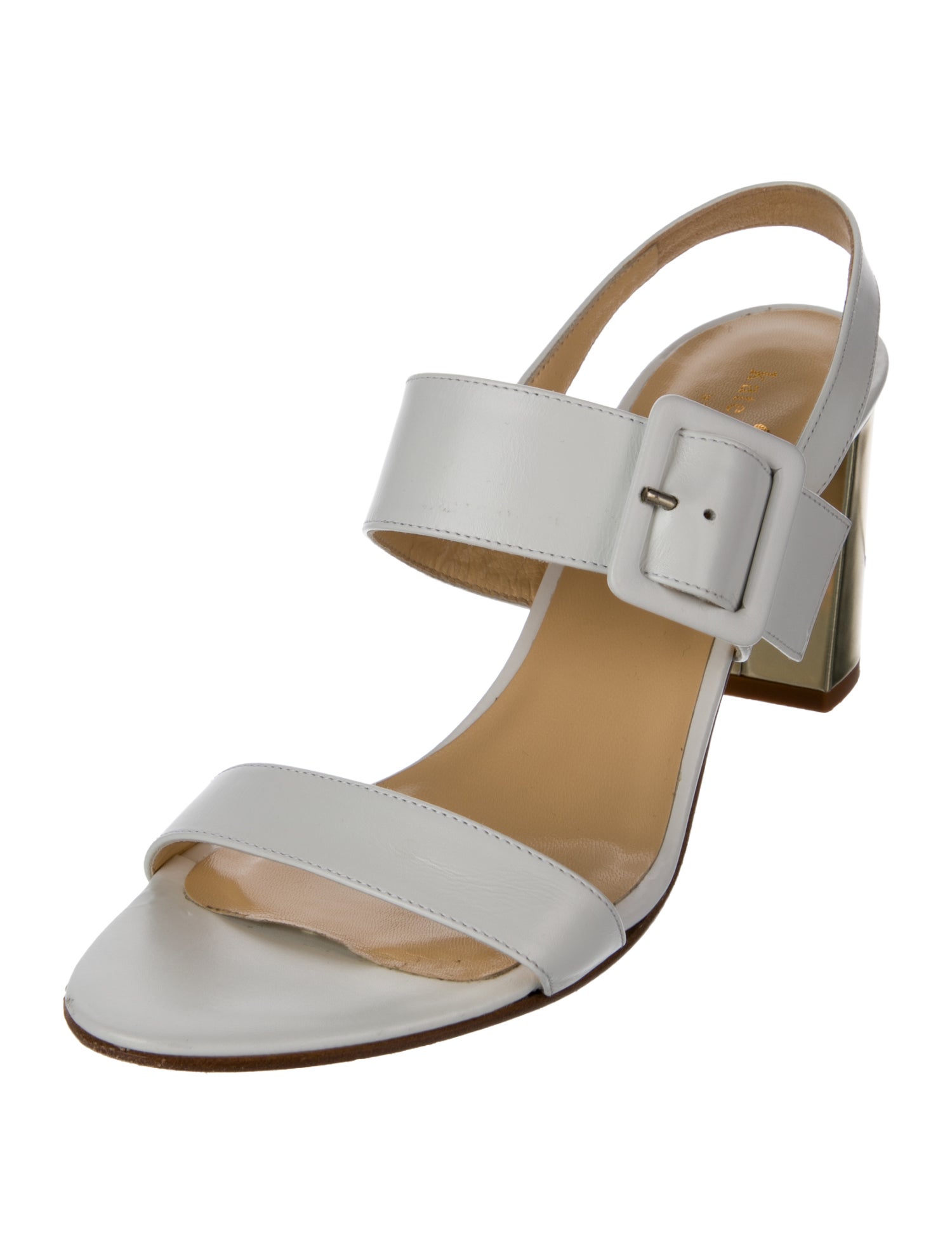 Kate Spade New York Patent Leather Slingback Sandals