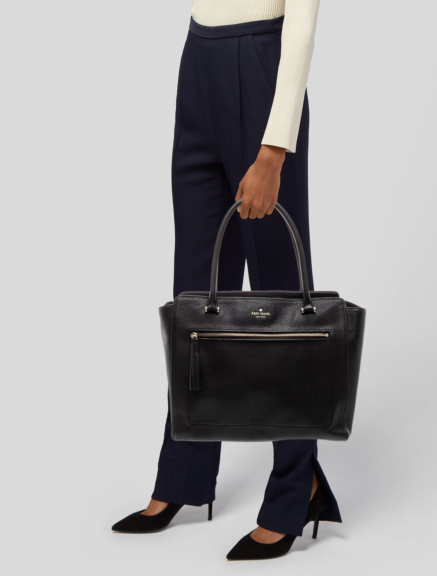 Kate Spade New York Leather Top Handle Bag