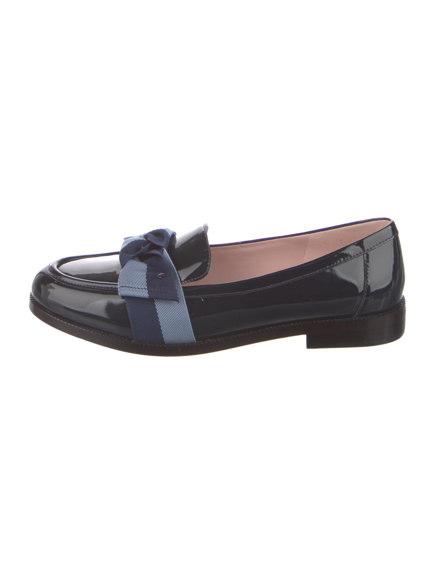 Kate Spade New York Patent Leather Colorblock Pattern Loafers