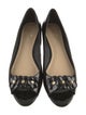 Kate Spade New York Patent Leather Crystal Embellishments Flats