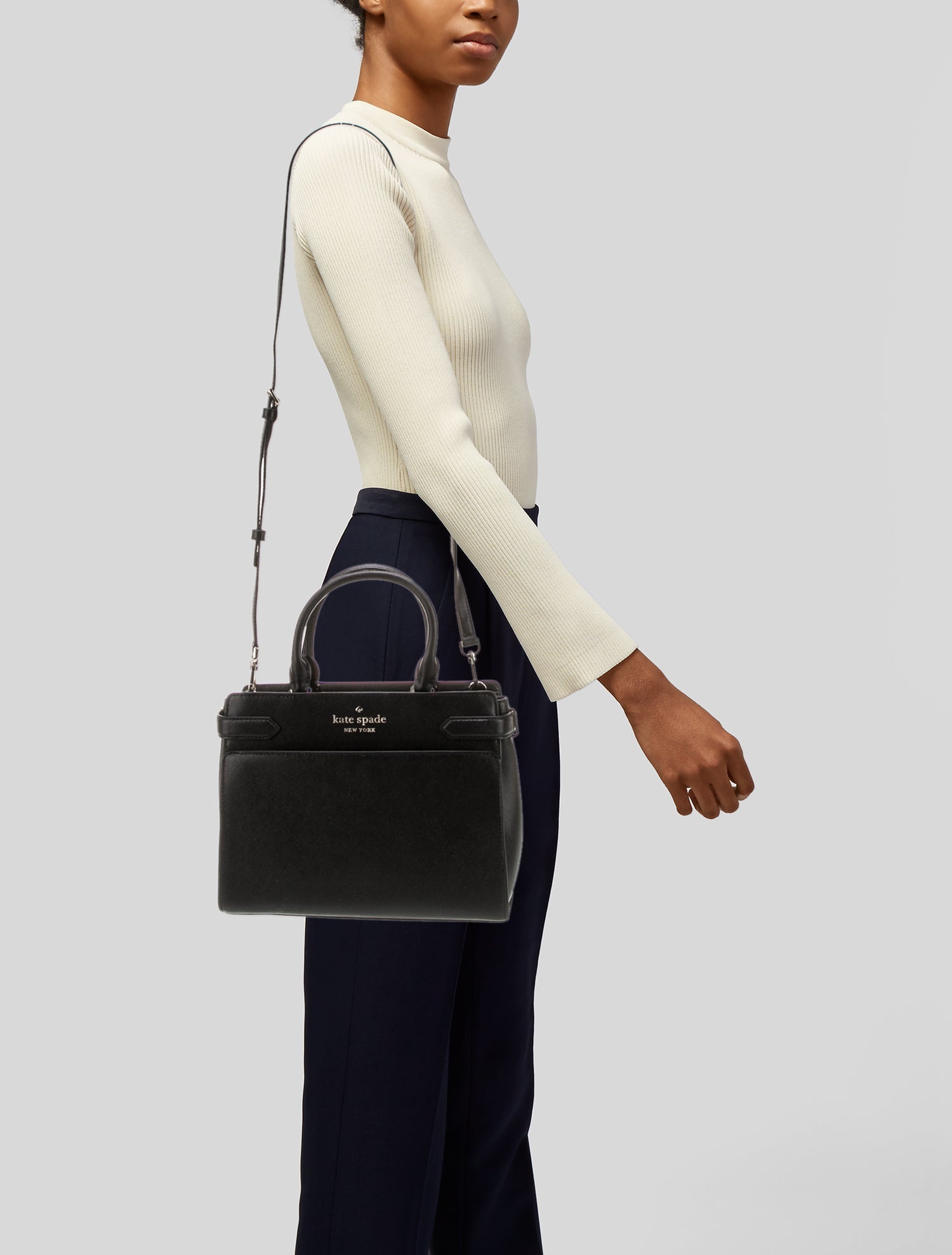 Kate Spade New York Saffiano Leather Top Handle Bag