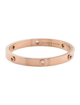 Kate Spade New York Spot The Spade Studded Hinged Bangle