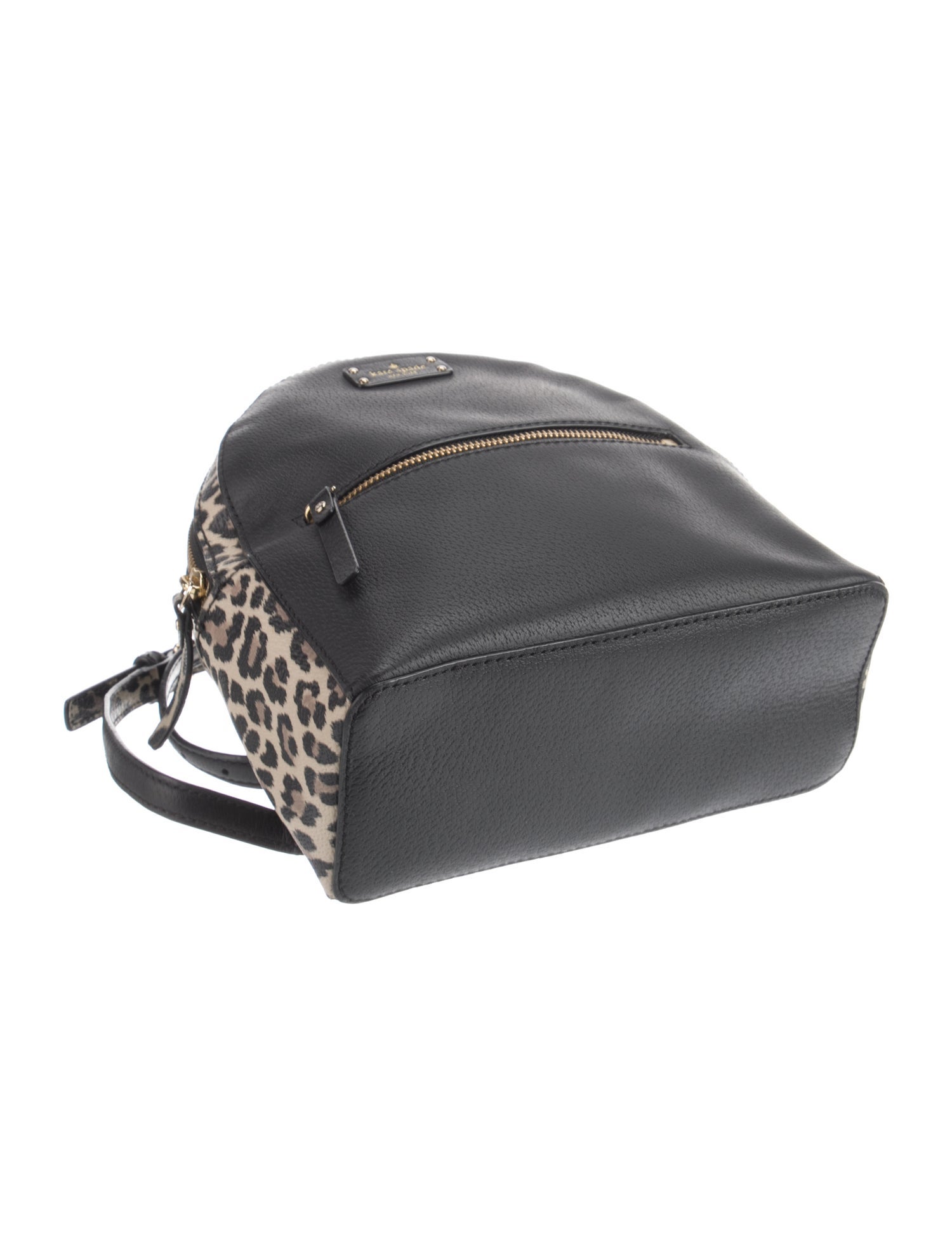 Kate Spade New York Leather Backpack - Black Backpacks, Handbags