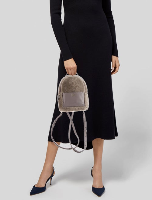 Kate Spade New York Faux Fur Backpack