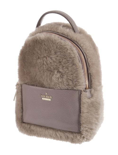 Kate Spade New York Faux Fur Backpack