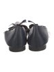 Kate Spade New York Leather Bow Accents Ballet Flats