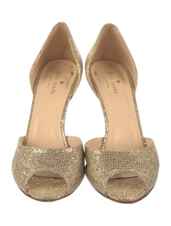 Kate Spade New York Glitter D'Orsay Pumps