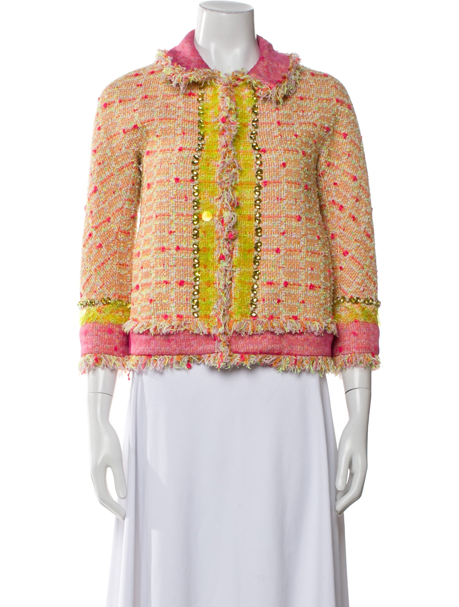 Kate Spade New York Tweed Pattern Jacket