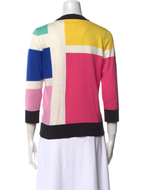 Kate Spade New York Printed Crew Neck Sweater