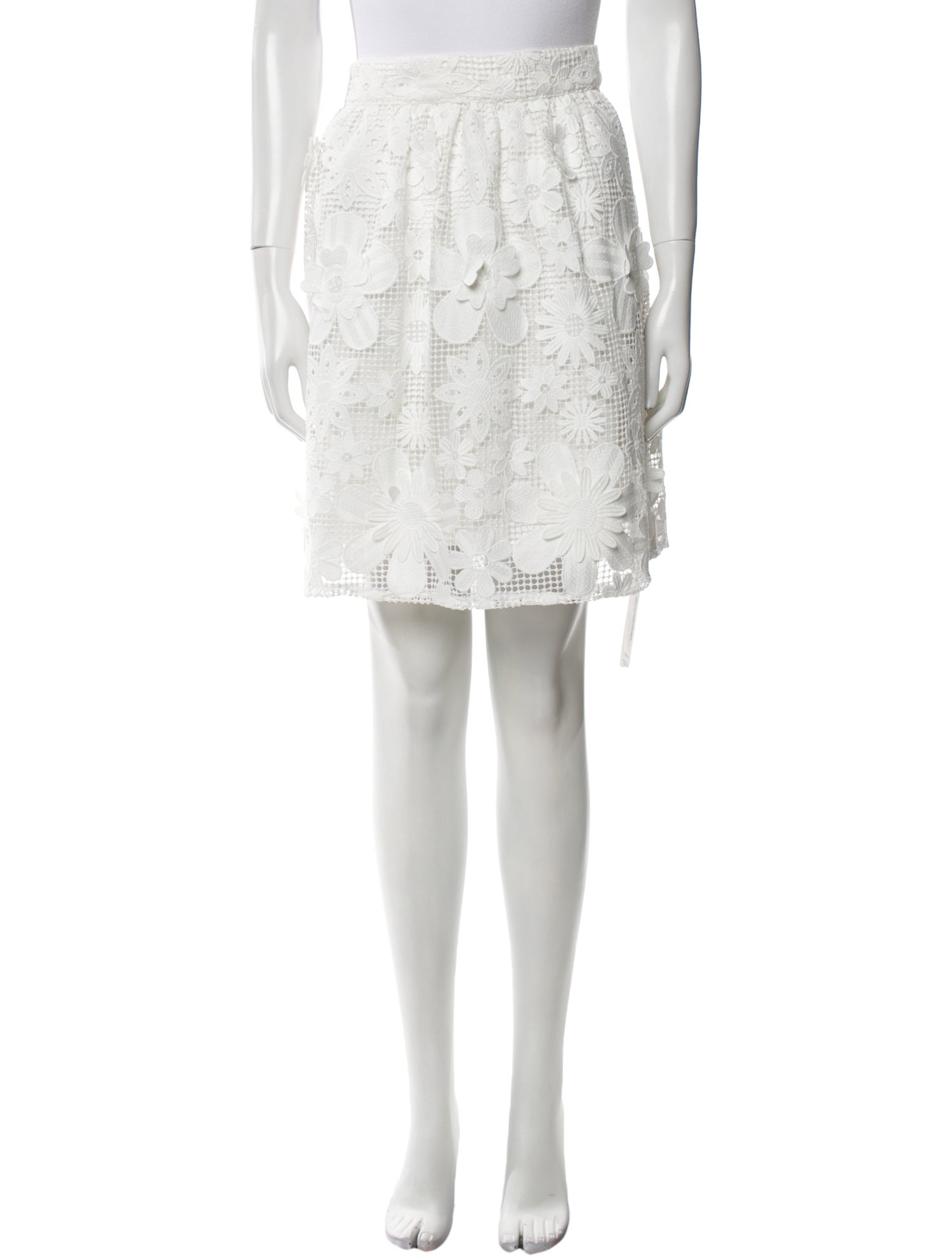 Kate Spade New York Linen Knee-Length Skirt