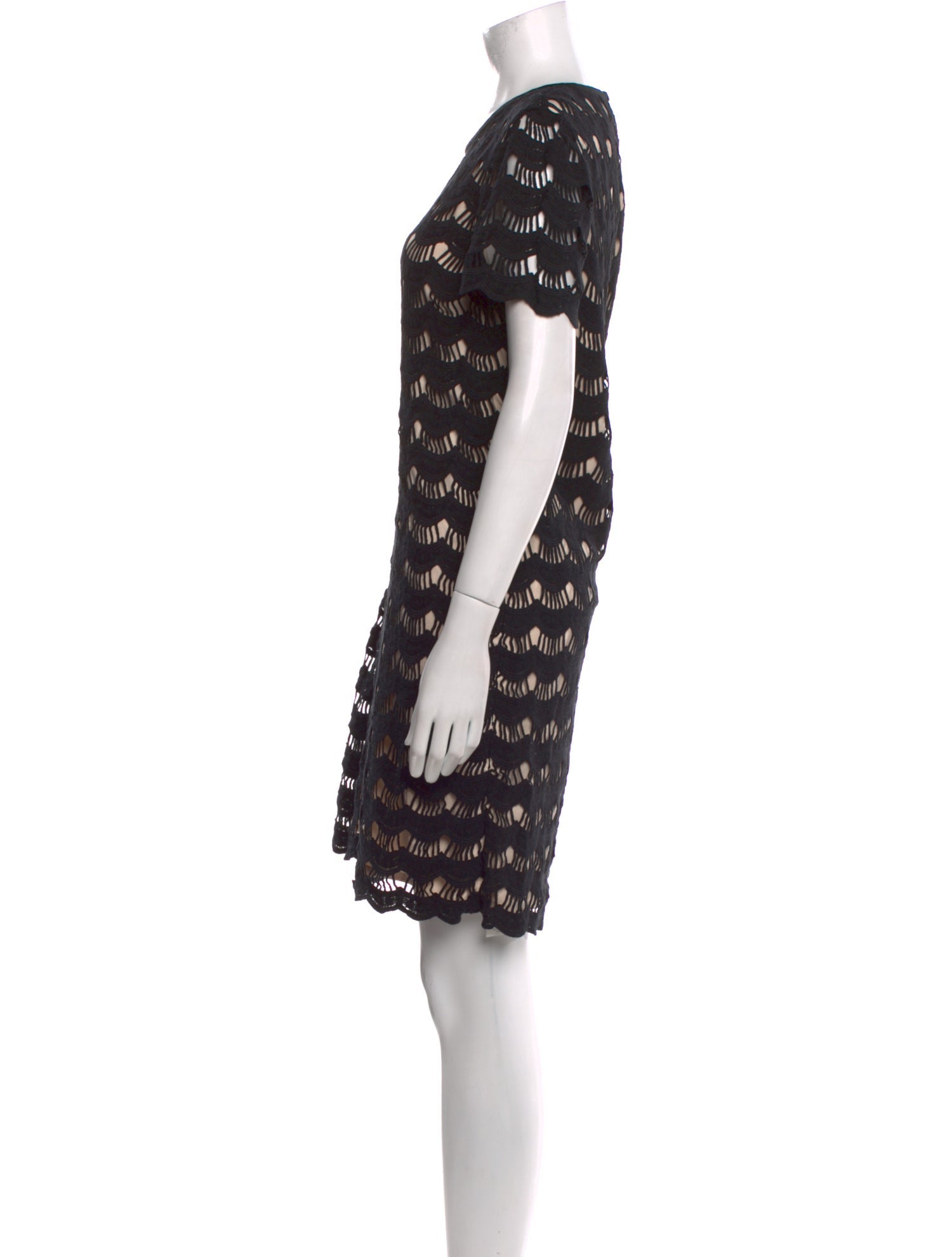 Kate Spade New York Crew Neck Mini Dress