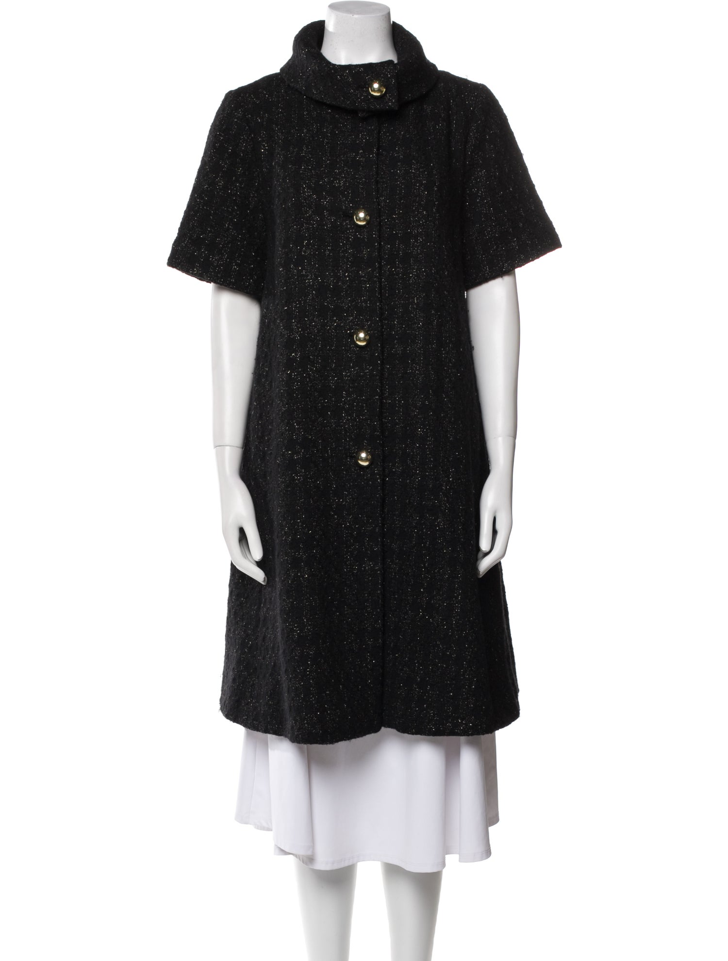 Kate Spade New York Wool Tweed Pattern Coat