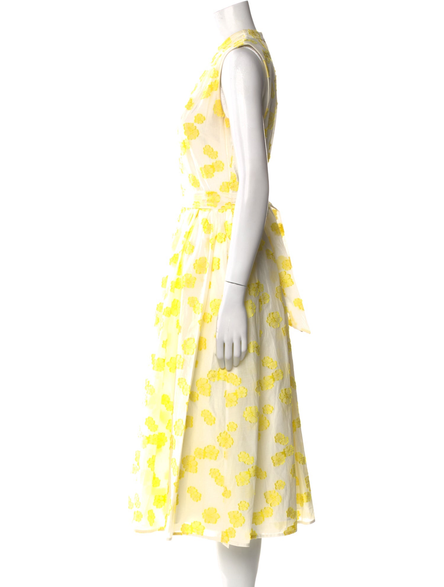 Kate Spade New York Printed Midi Length Dress