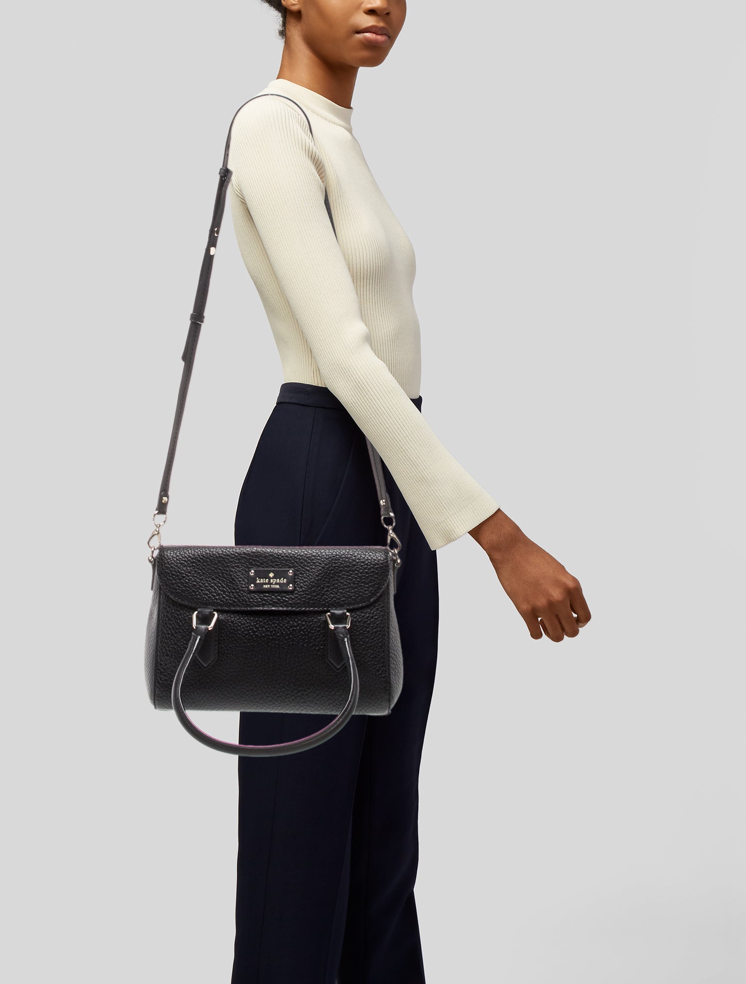 Kate Spade New York Leather Top Handle Bag