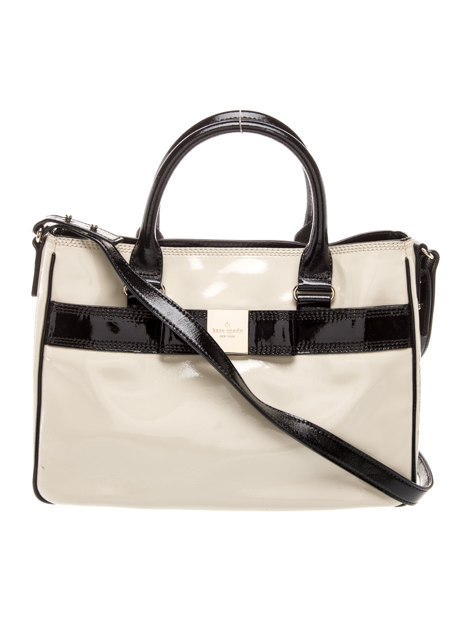Kate Spade New York Patent Leather Top Handle Bag