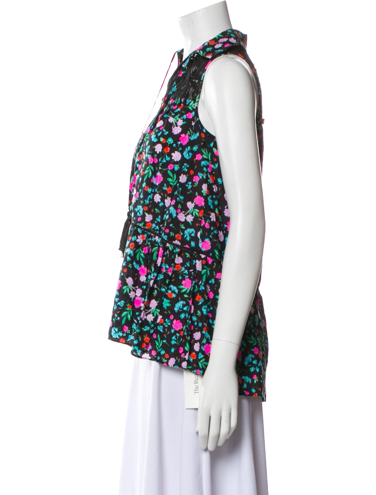 Kate Spade New York Floral Print V-Neck Sweater w/ Tags