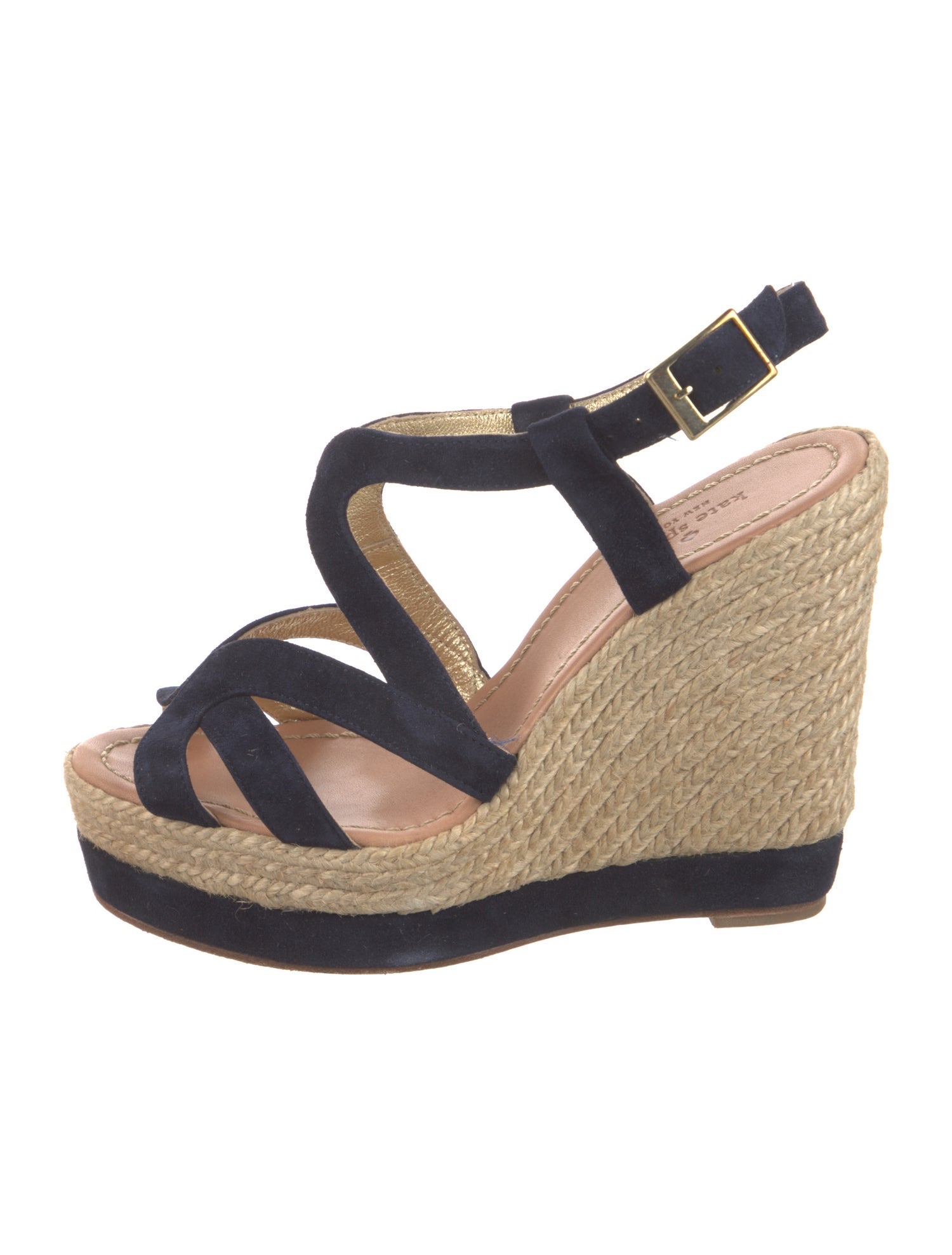 Kate Spade New York Suede Colorblock Pattern Espadrilles