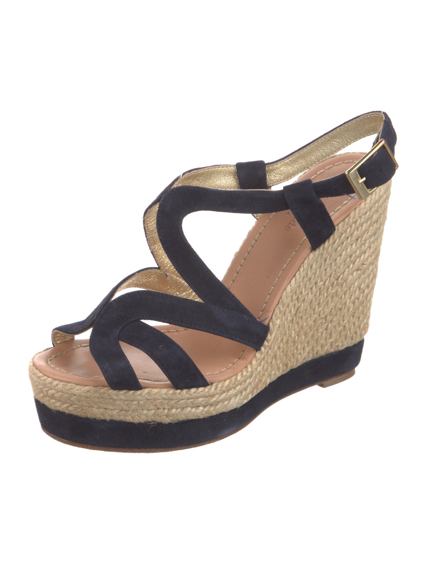 Kate Spade New York Suede Colorblock Pattern Espadrilles