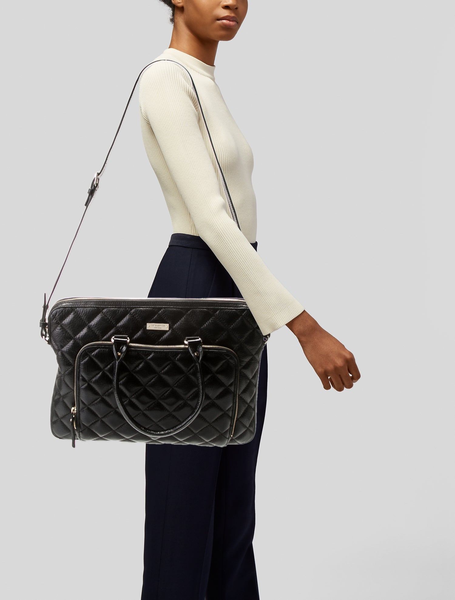 Kate Spade New York Leather Top Handle Bag