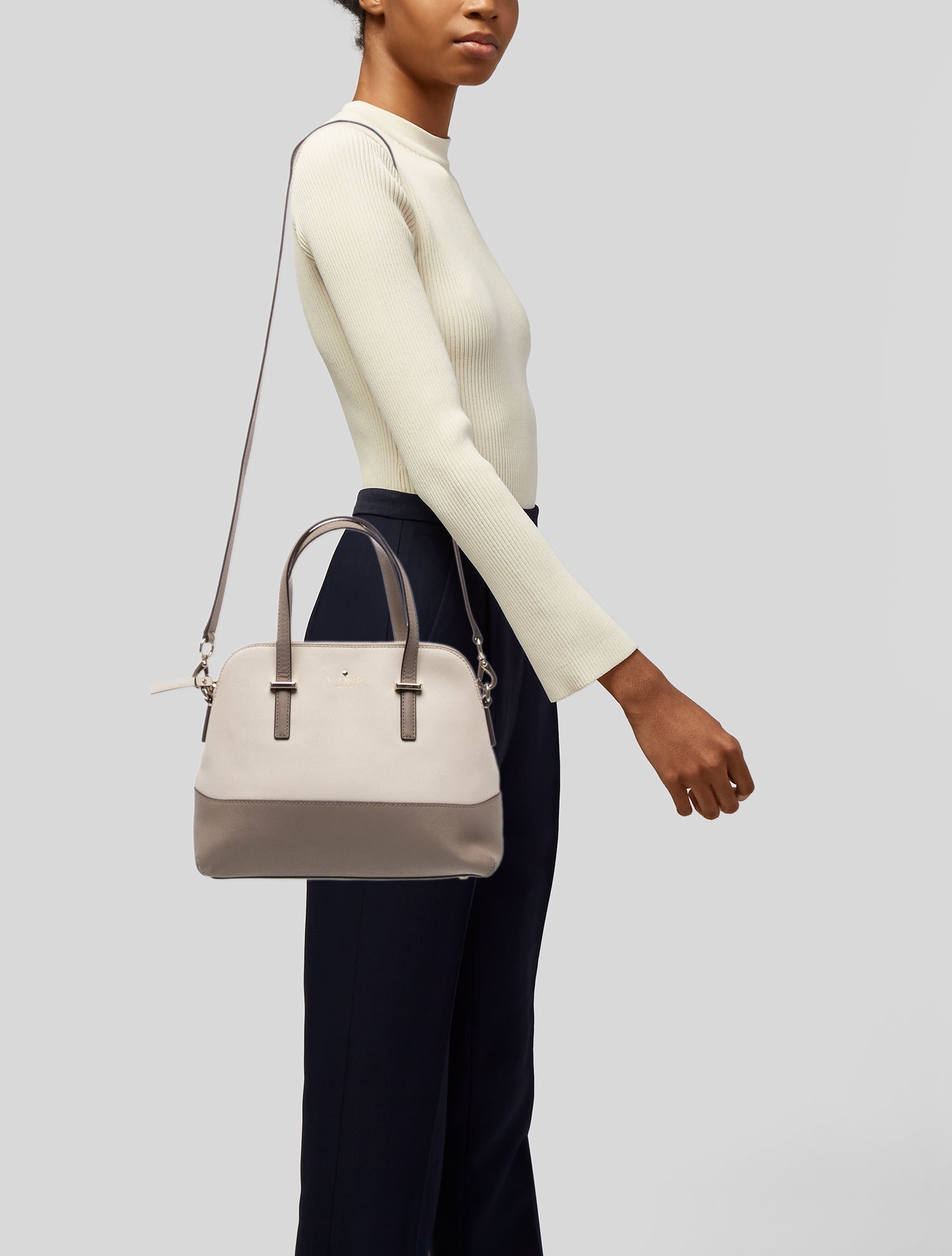 Kate Spade New York Saffiano Leather Top Handle Bag