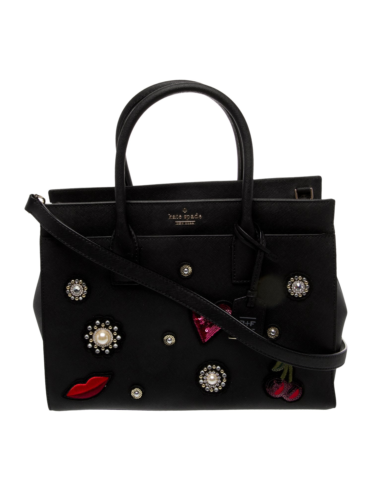 Kate Spade New York Saffiano Leather Top Handle Bag