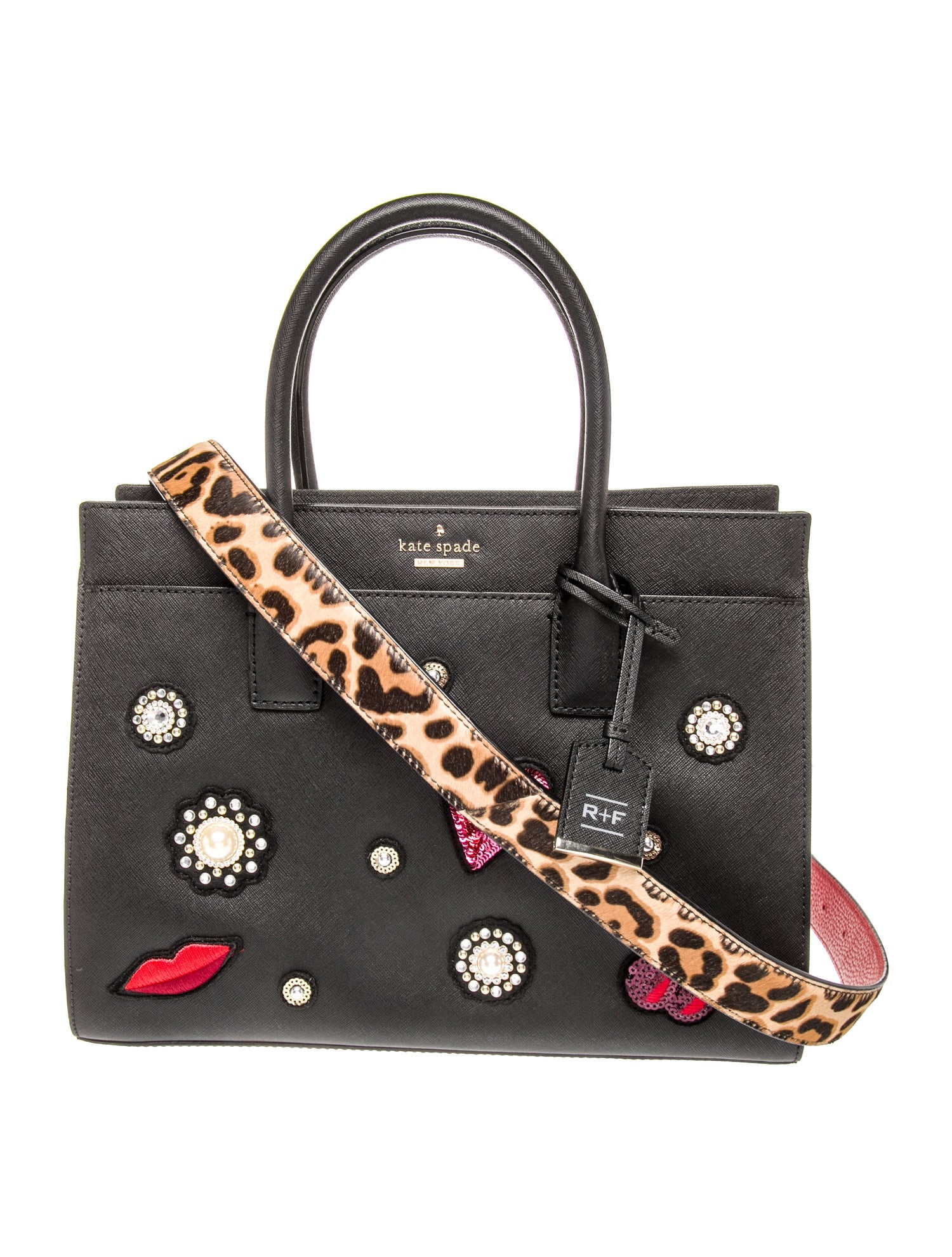 Kate Spade New York Saffiano Leather Top Handle Bag w/ Tags
