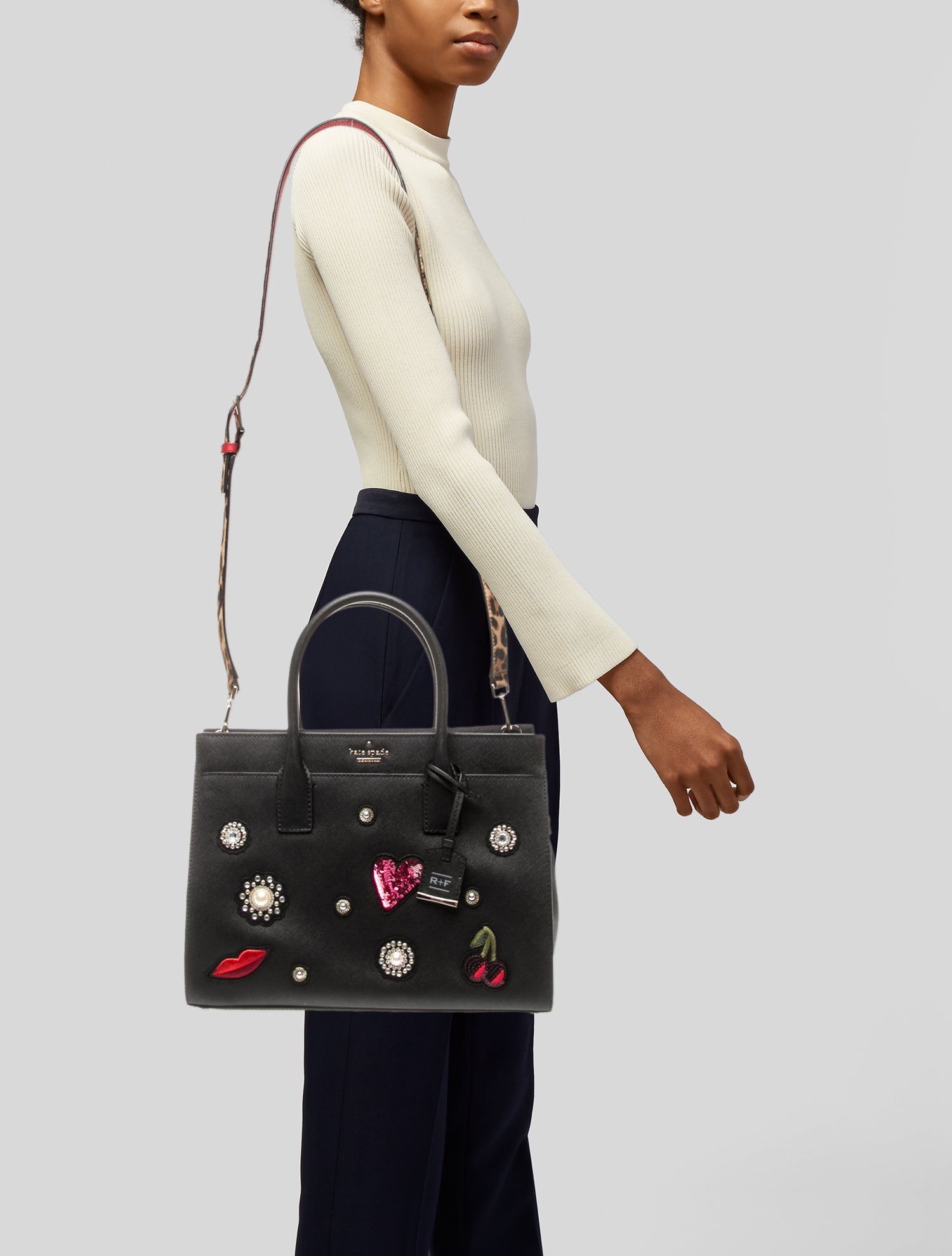 Kate Spade New York Saffiano Leather Top Handle Bag w/ Tags