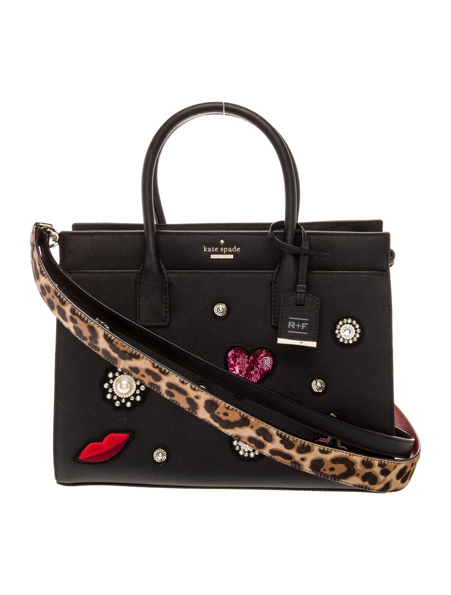 Kate Spade New York Saffiano Leather Top Handle Bag
