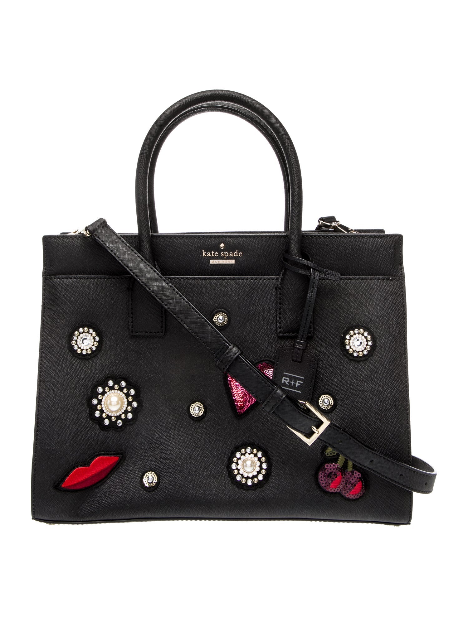 Kate Spade New York Saffiano Leather Top Handle Bag