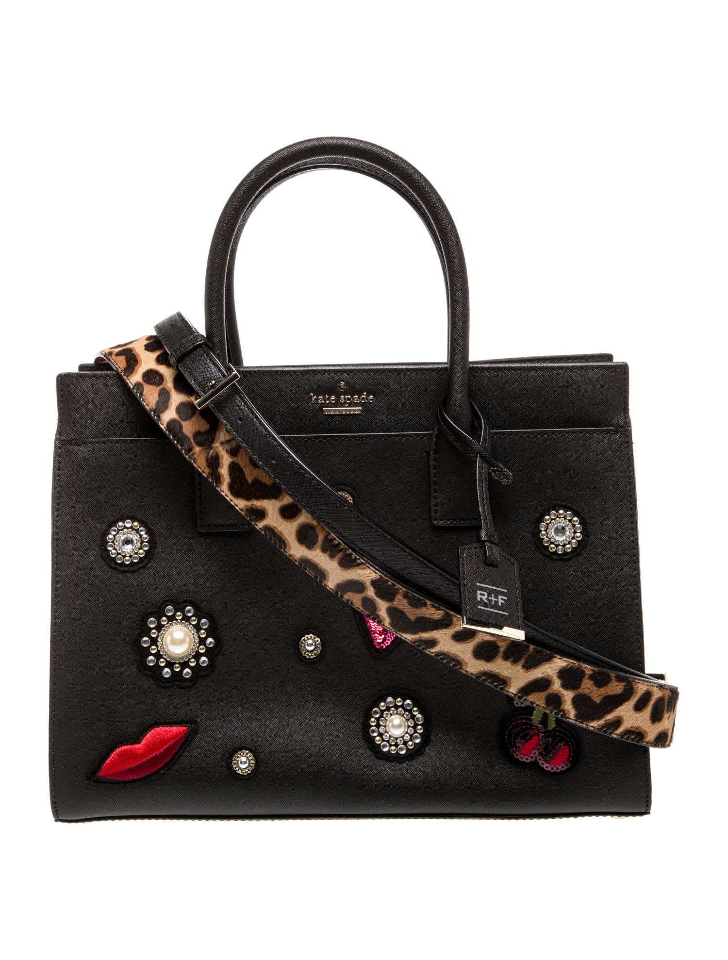 Kate Spade New York Saffiano Leather Top Handle Bag