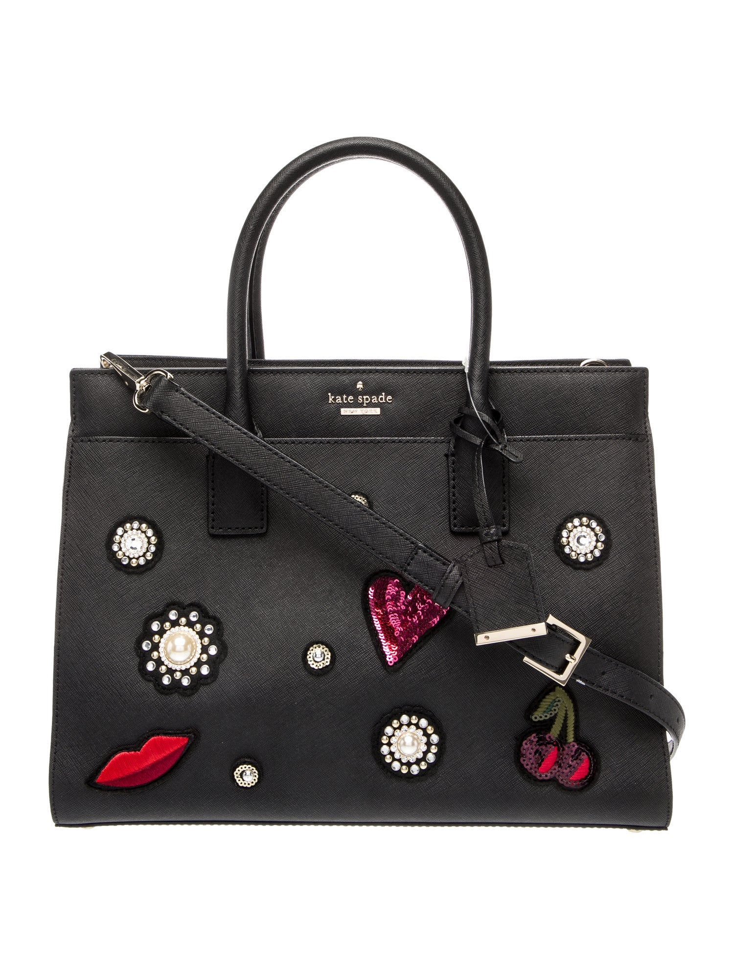 Kate Spade New York Saffiano Leather Top Handle Bag