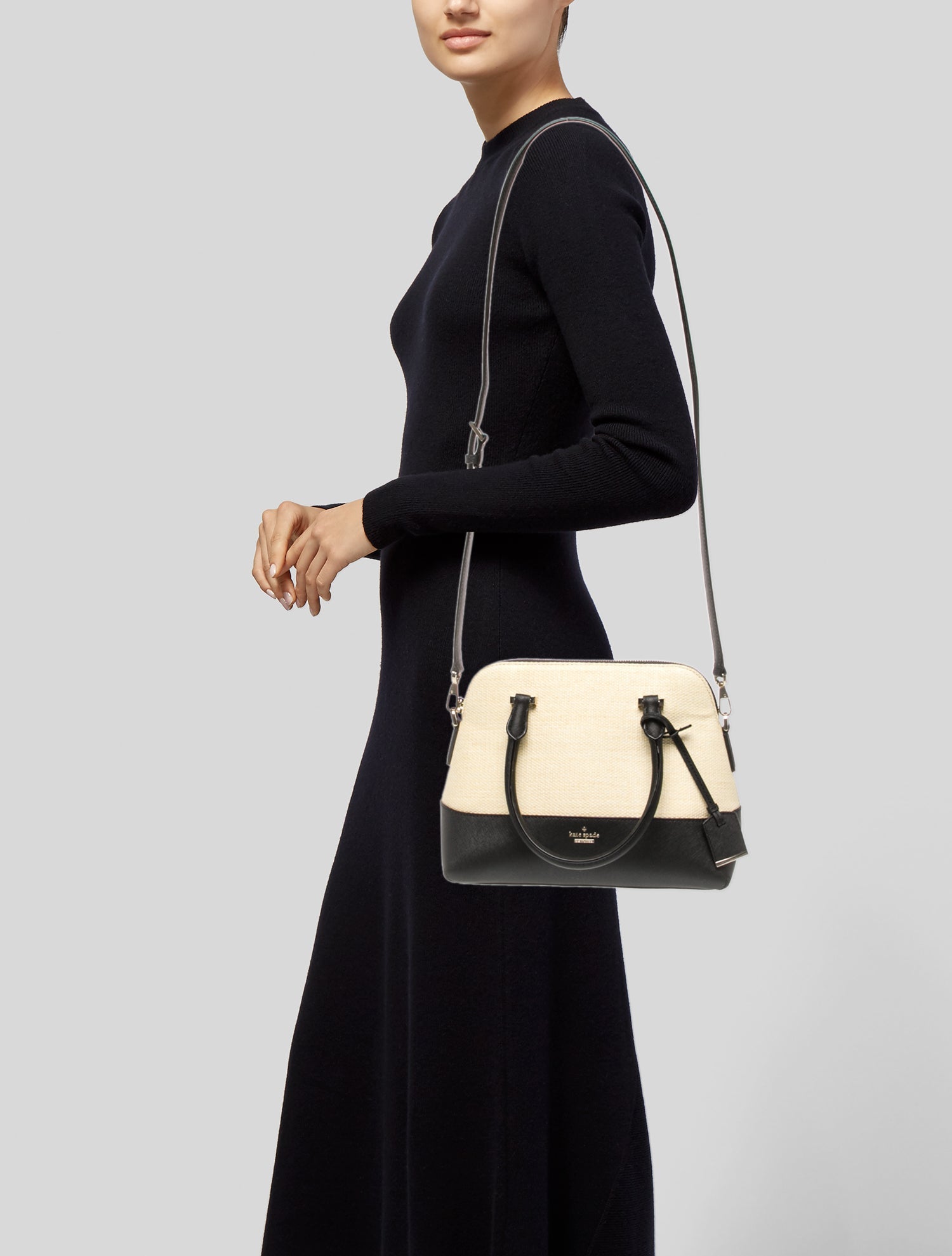 Kate Spade New York Straw Top Handle Bag
