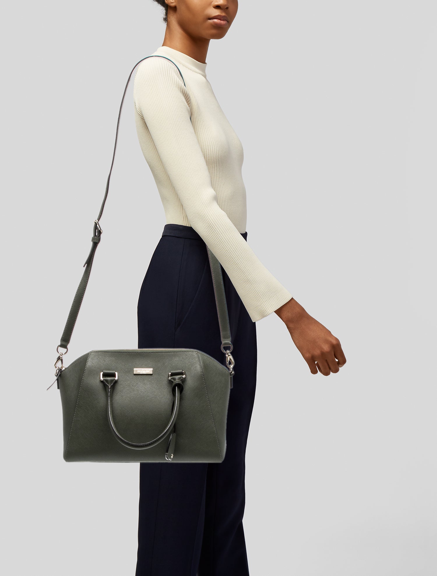 Kate Spade New York Saffiano Leather Top Handle Bag
