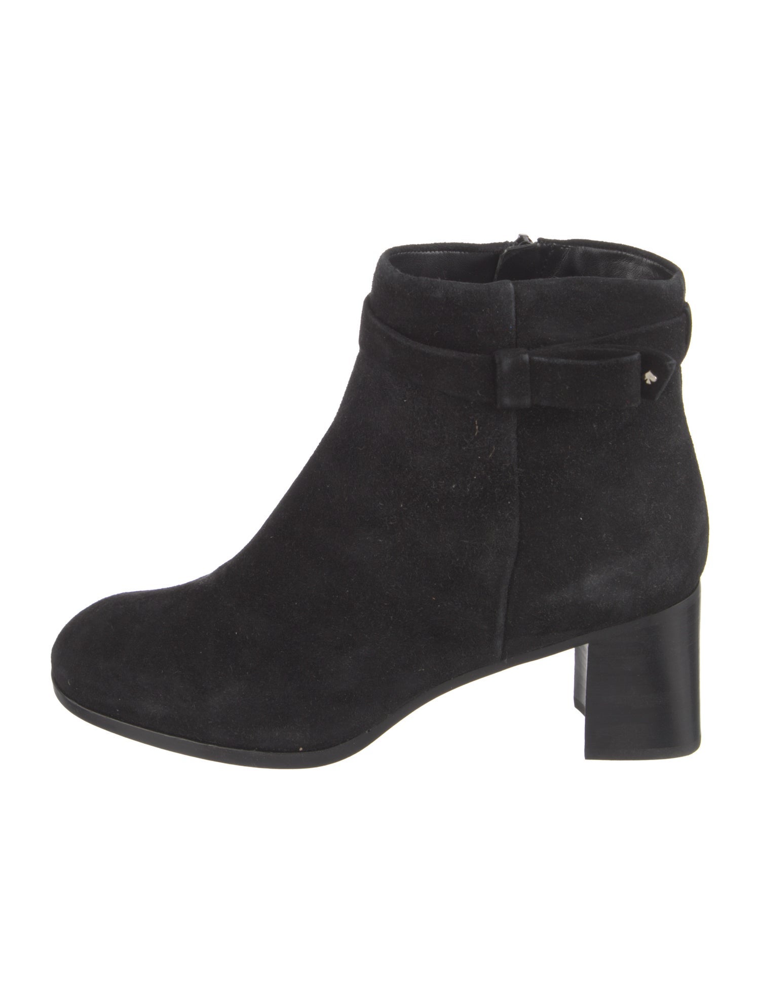 Kate Spade New York Suede Bow Accents Boots