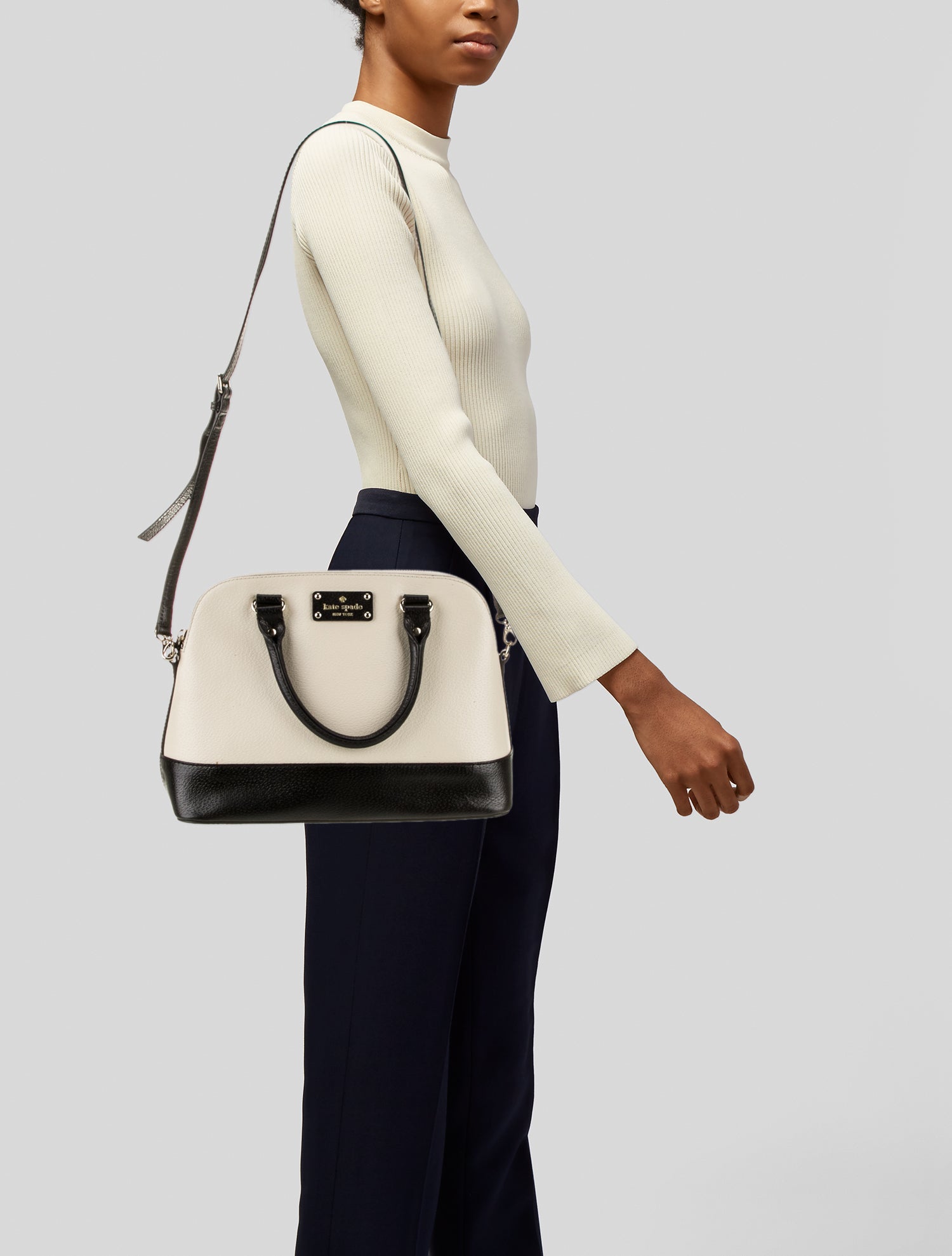 Kate Spade New York Leather Top Handle Bag