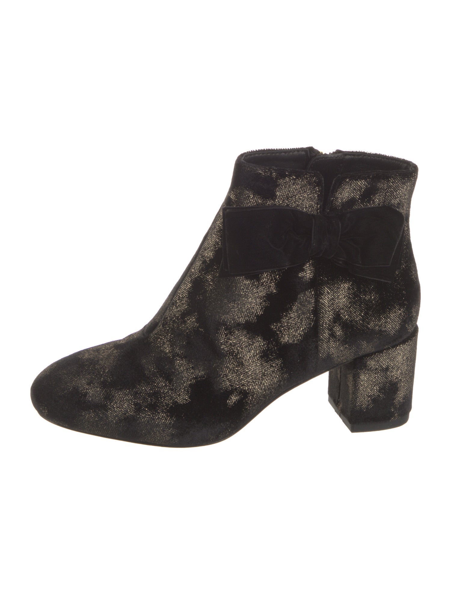 Kate Spade New York Velvet Printed Boots