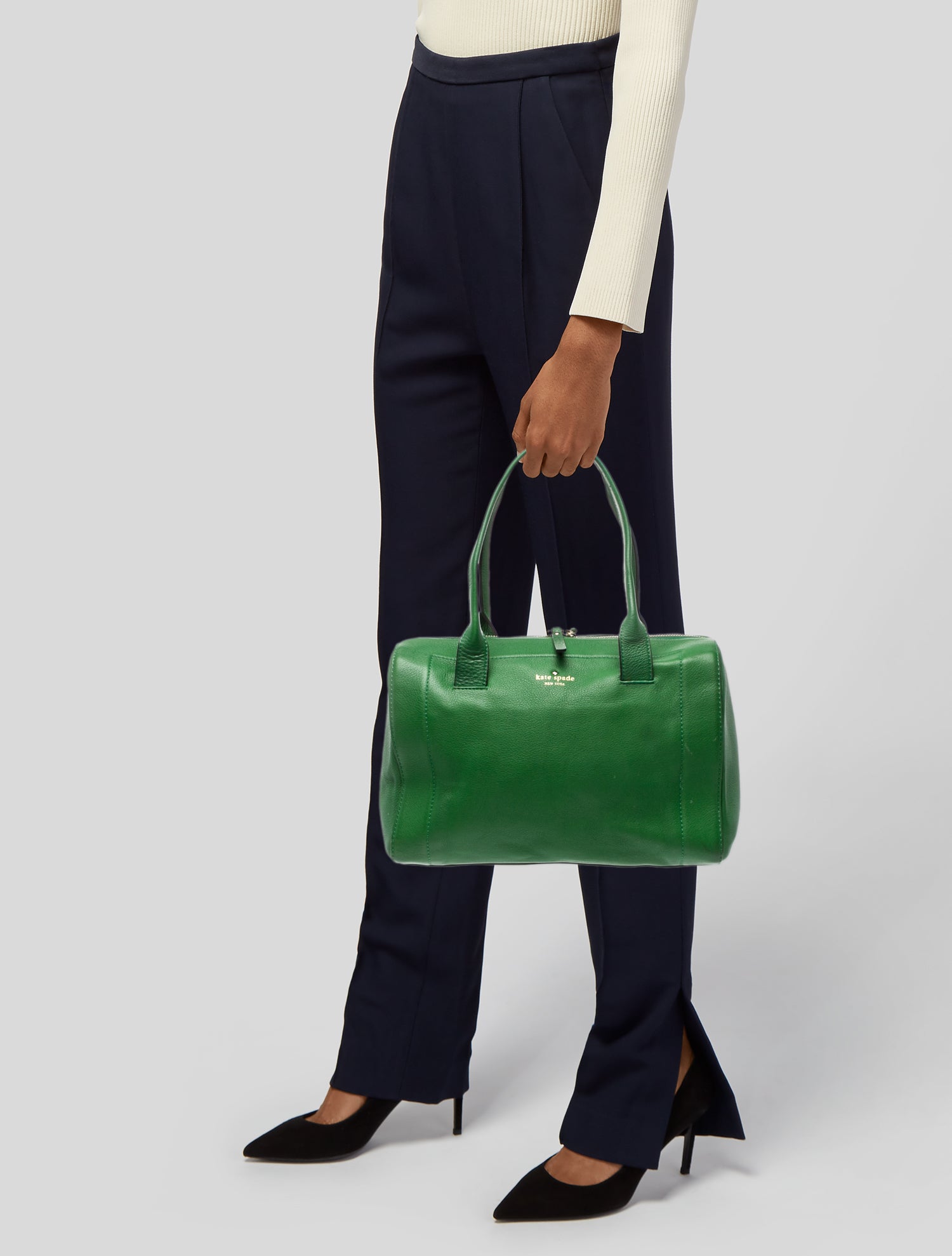 Kate Spade New York Leather Top Handle Bag