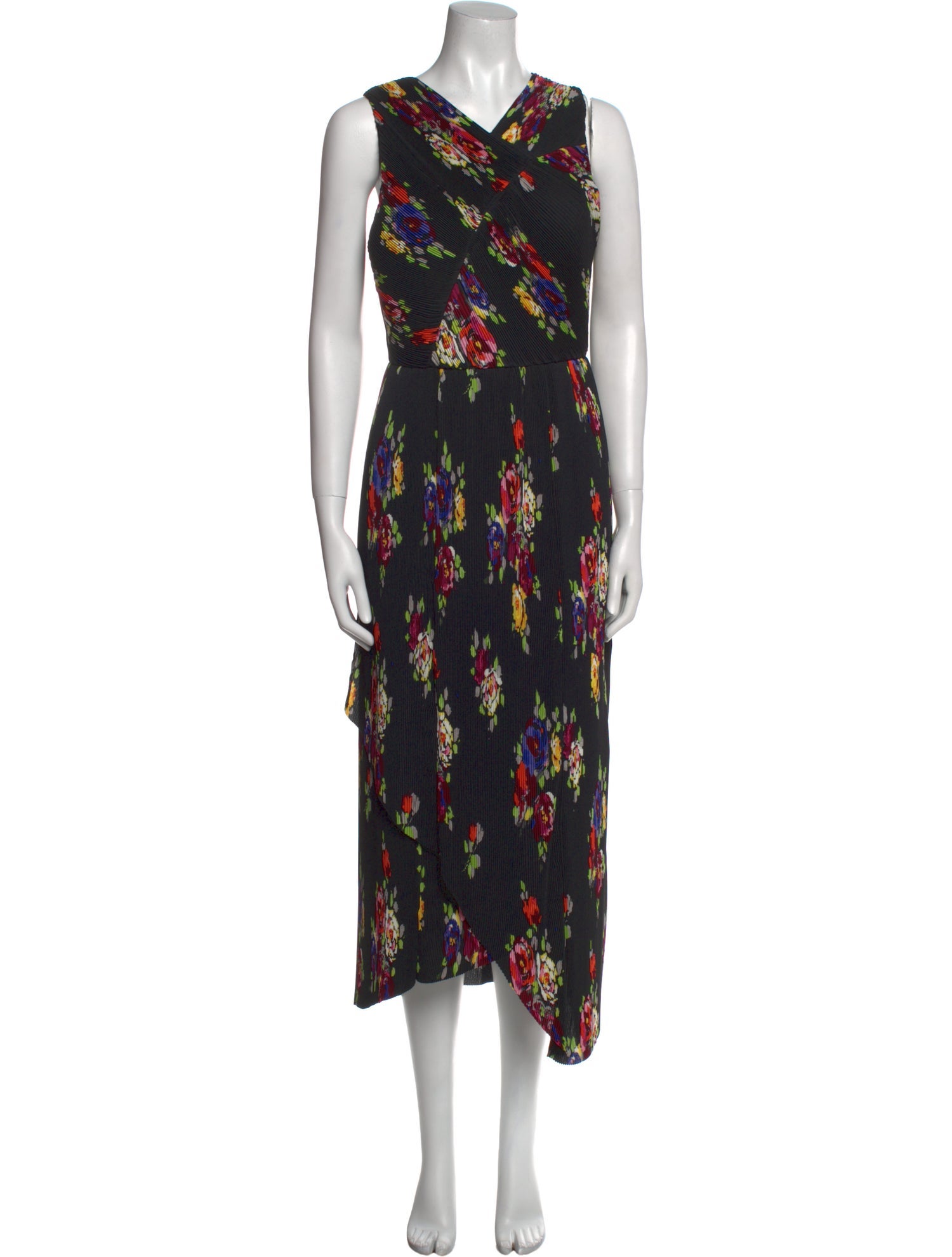 Kate Spade New York Floral Print Long Dress