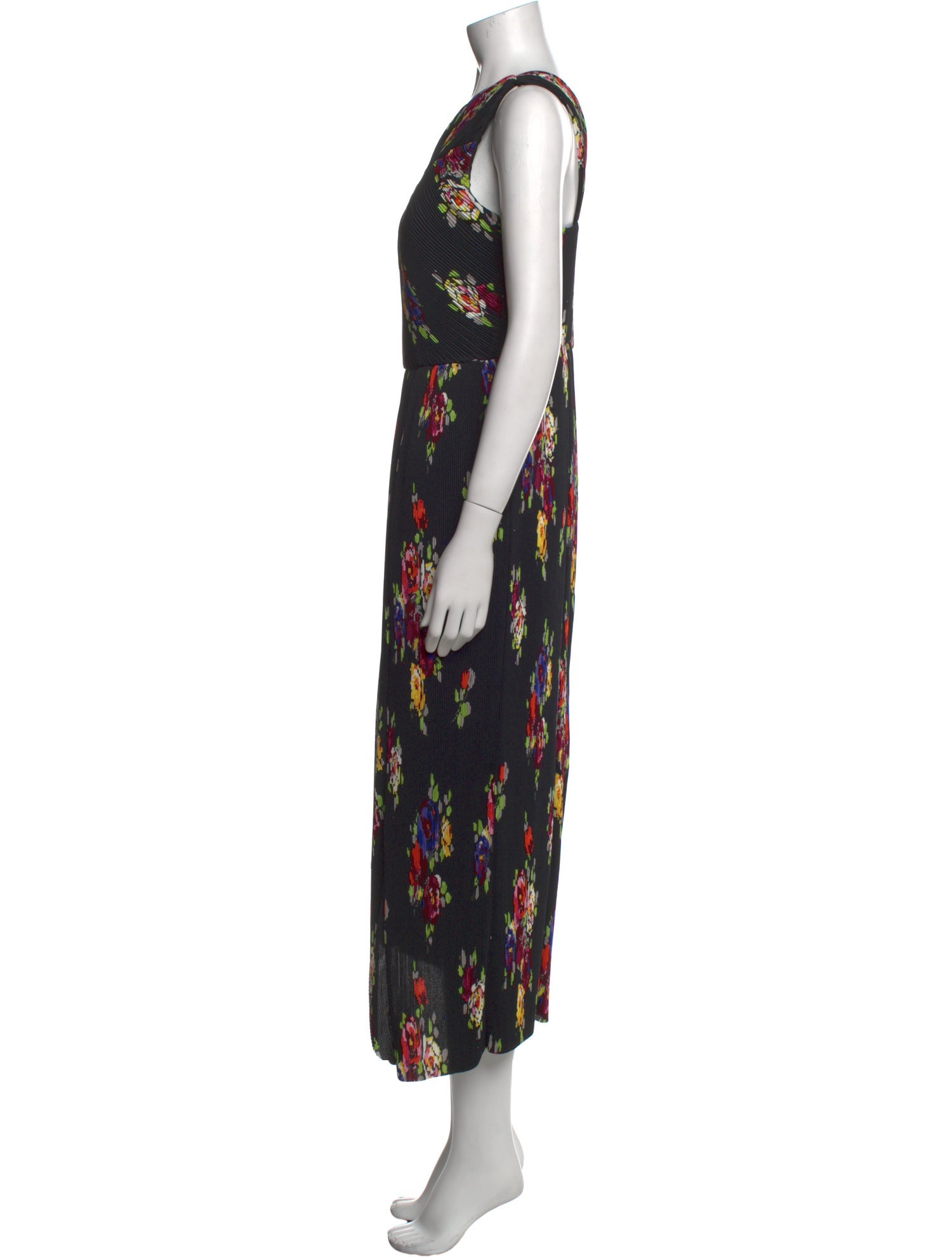 Kate Spade New York Floral Print Long Dress