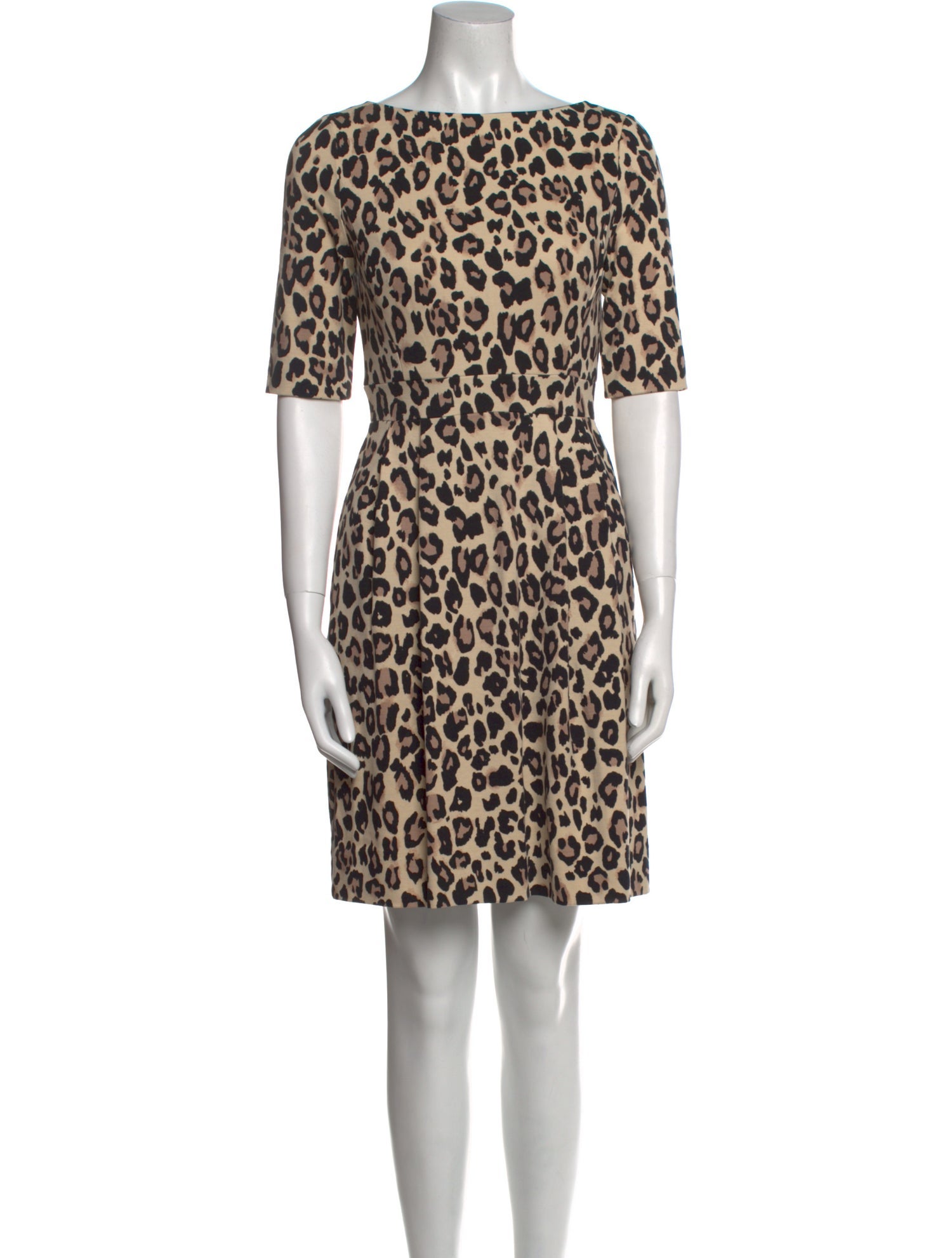 Kate Spade New York Animal Print Mini Dress
