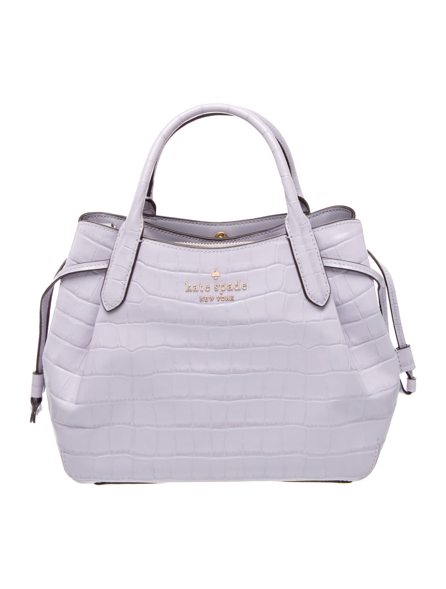 Kate Spade New York Embossed Leather Top Handle Bag
