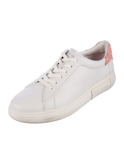 Kate Spade New York Leather Cutout Accent Sneakers