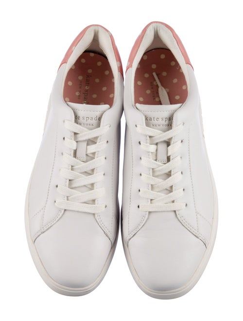 Kate Spade New York Leather Cutout Accent Sneakers