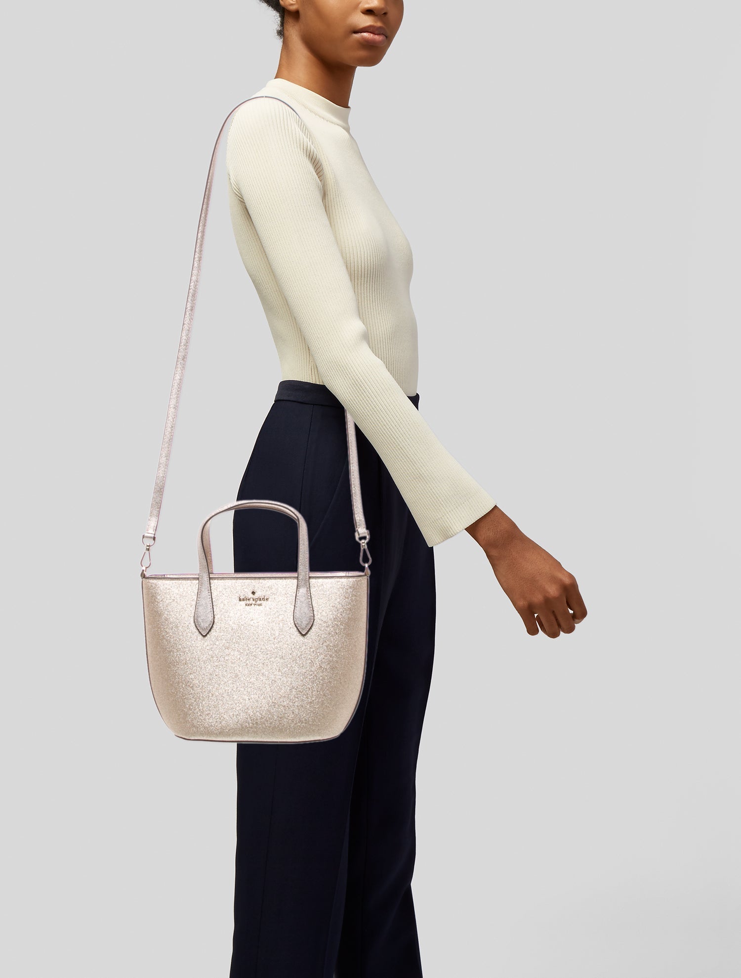 Kate Spade New York Glitter Top Handle Bag