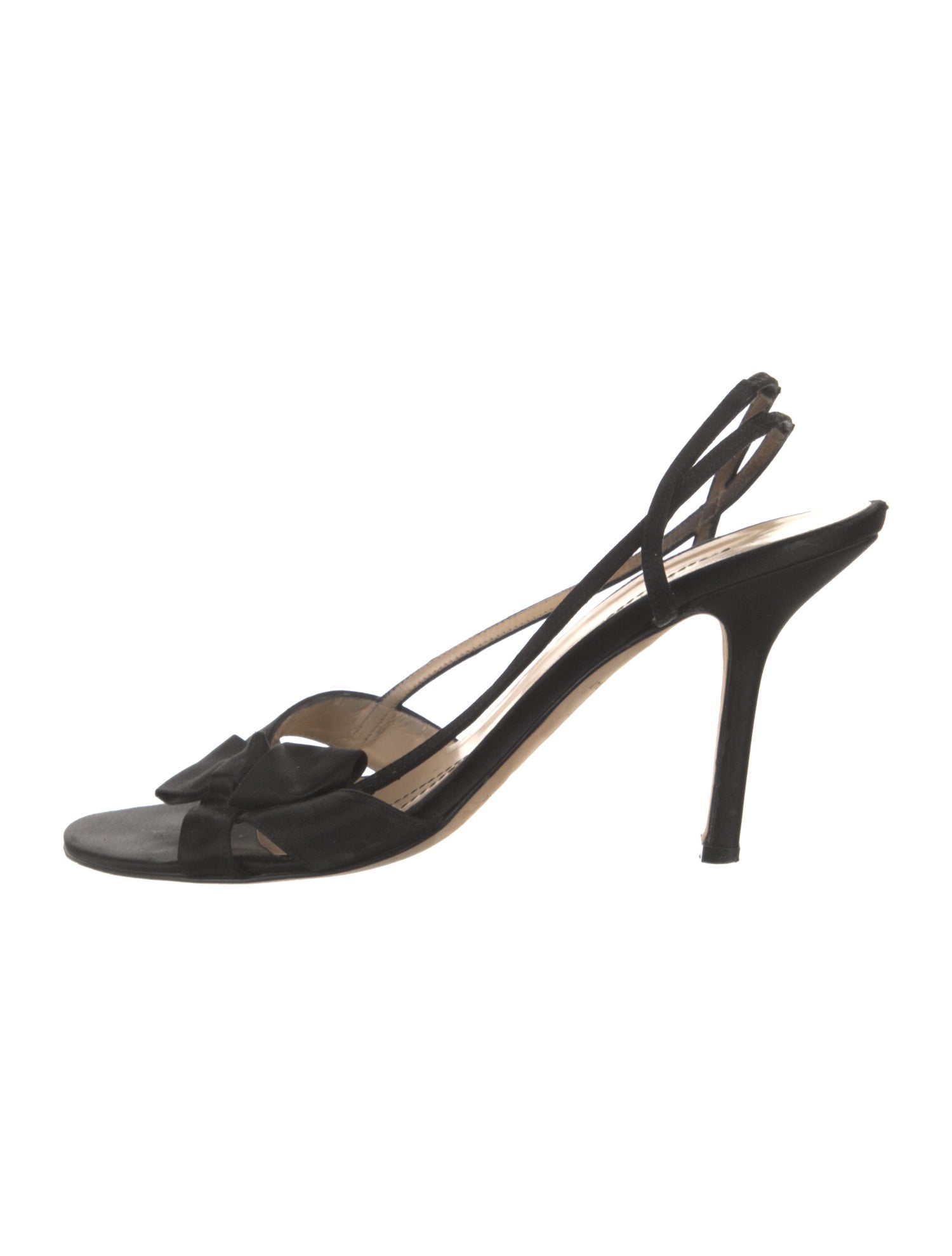 Kate Spade New York Satin Bow Accents Slingback Sandals