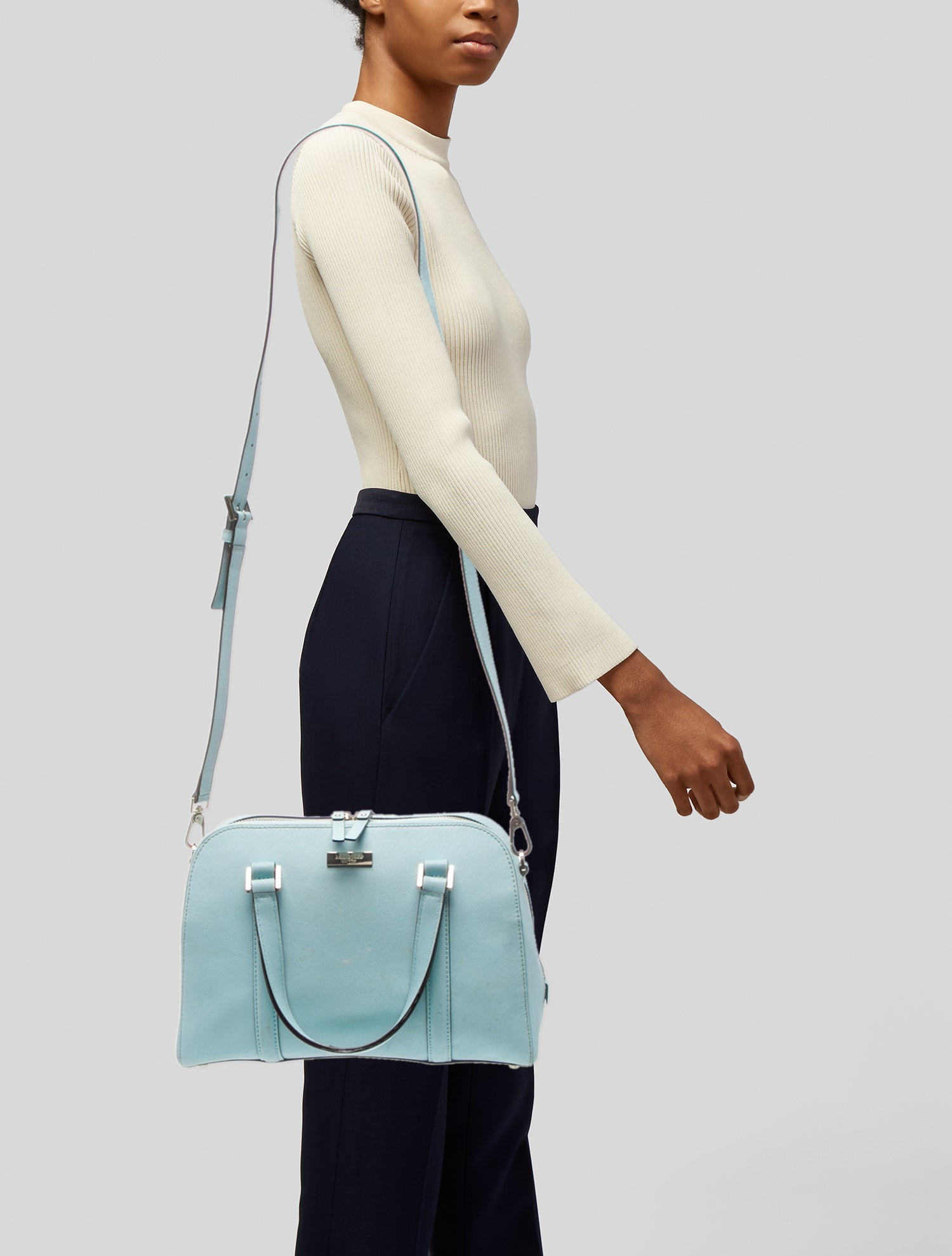Kate Spade New York Saffiano Leather Top Handle Bag
