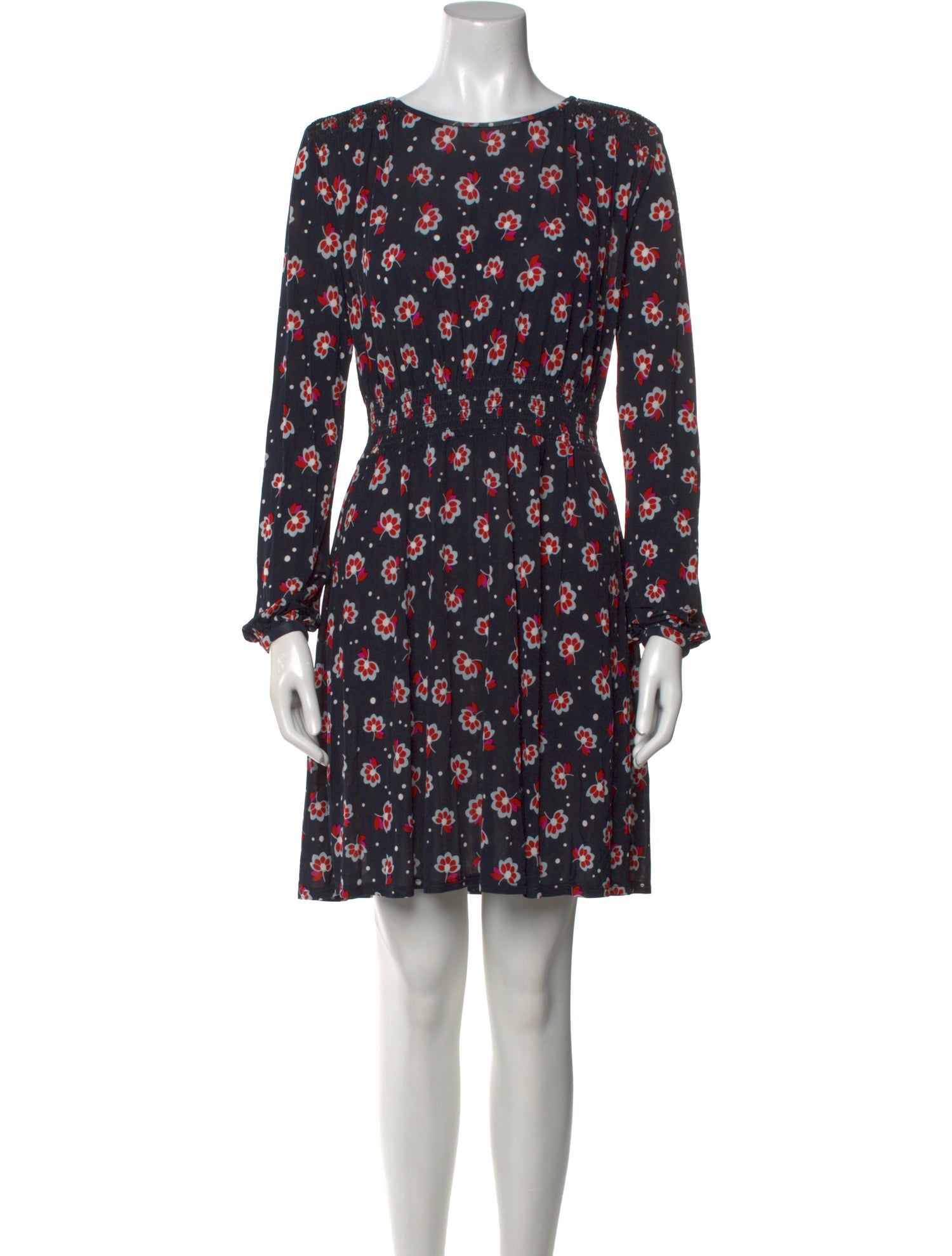 Kate Spade New York Floral Print Mini Dress