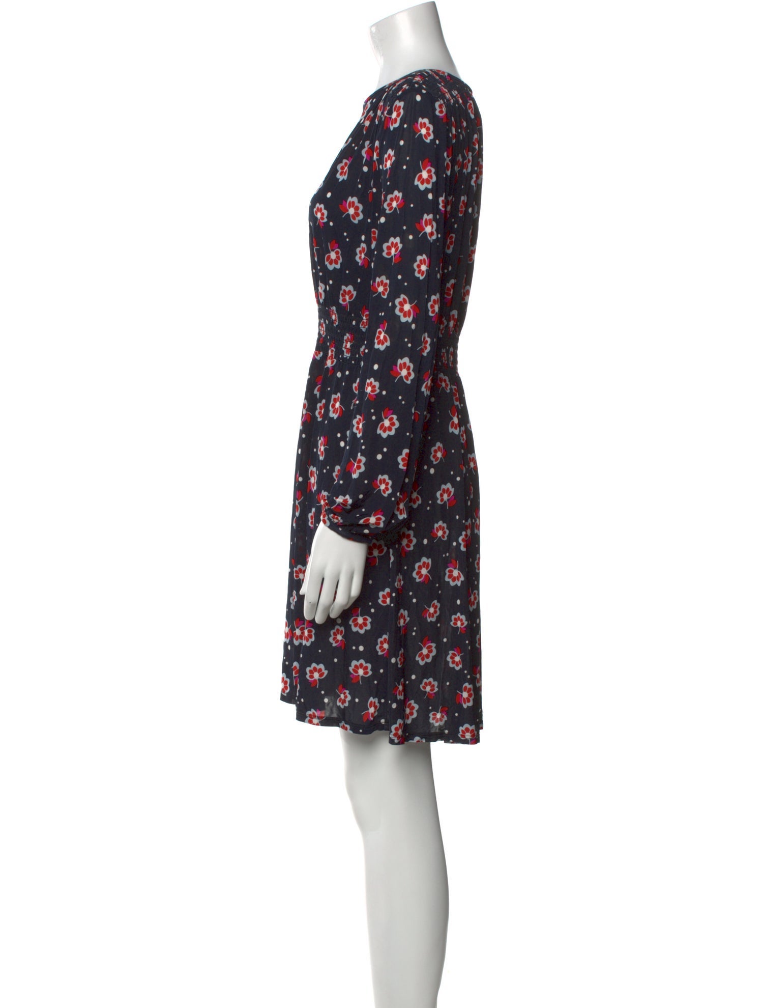 Kate Spade New York Floral Print Mini Dress